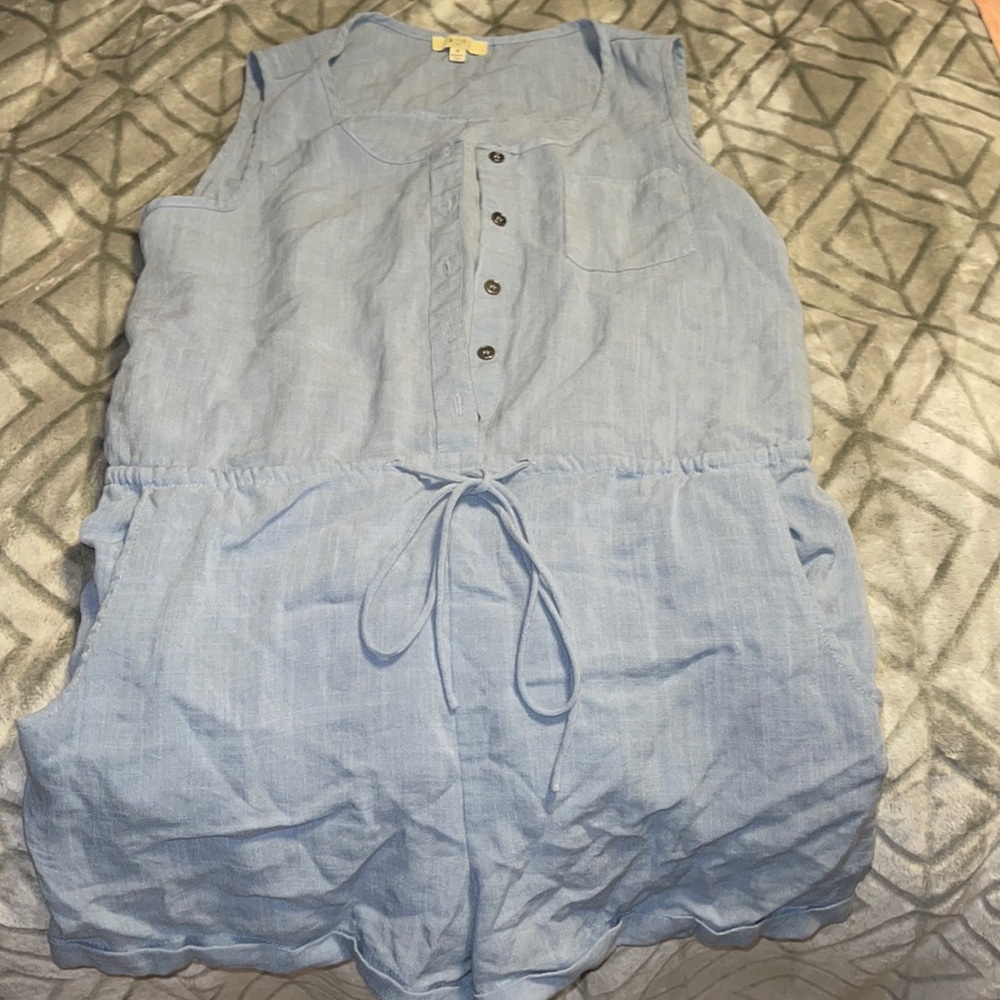 Baby Blue Romper
